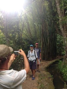  One of the saner spots along the Canal des esclaves, with Kantala and Strider, in Martinique.